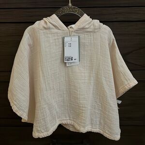 H&M Baby Girl Hooded Poncho Towel